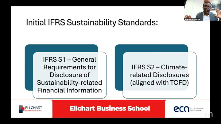 Free Webinar: IFRS Sustainability Reporting IFRS S1 & S2
