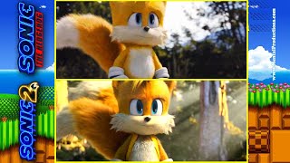 SONIC Movie End Credits VS Sonic 2 Tails redesign Side-by-Side! by MENTAL STUDiOS 32,280 views 2 years ago 43 seconds