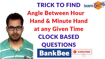 Angle between the hands of clock | घड़ी की सुइयो के बीच का कोण | SSC CGL, CHSL, RAILWAY
