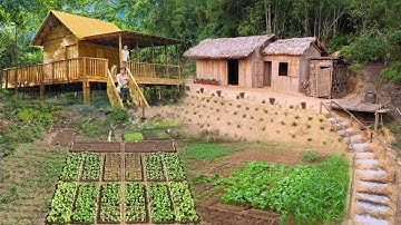 3 Years Transforming a Wild Forest into a Beautiful Paradise Farm – Building, Planting, Raising...