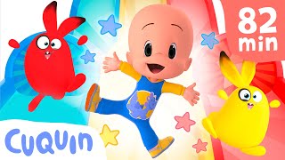 Colorful rockets! 🚀 Learn and have fun with Cuquín and his balloons | Educational videos for babies