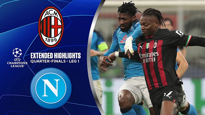 AC Milan vs. Napoli: Extended Highlights | UCL Quarter-Finals - Leg 1 | CBS Sports Golazo
