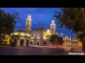 Azerbaijan Baku city . Time Lapse . City Life