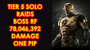 Solo Raid Update | Boss RF | Tier 5 Raids | Update 4.0 | Injustice 2 Mobile Solo Raids |