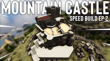 ARK: Mountain Castle Build - Speed Build Tutorial | Ep 2