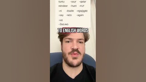 This word is a whole SENTENCE? #linguistics #language #languagelearning