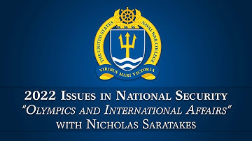 NWC INS Lecture Series -- Lecture 7 "Olympics and International Affairs"