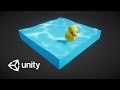 SIMPLE CARTOON WATER in Unity