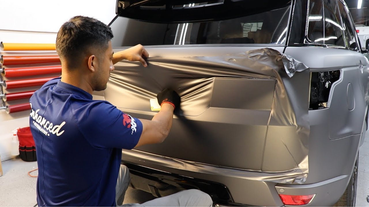 Range Rover Wrapped In Matte Grey!