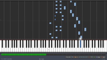 Czerny Exercise 38 from Practical Method for Beginners at 70BPM in Synthesia