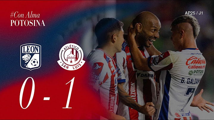 León 0-1 Atlético de San Luis | Resumen | AP25