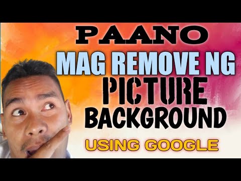 Video: Paano I-cut Ang Isang Larawan Mula Sa Background