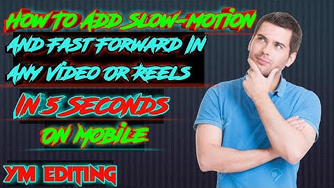 Slow Motion Video in Kinemaster | Fast Forward and Slow Motion Video 🔥🔥