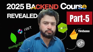 🔥Backend Development FULL Course - In 6 Hours (Mongo DB, Express JS, Node JS) | 2025 Edition