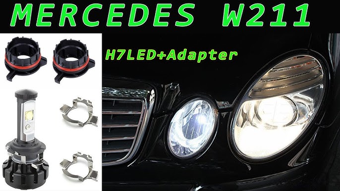 Mercedes W211 LED front parking light bulbs 