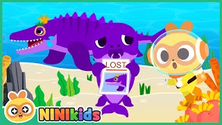 Download Lagu Find Mom Mosasausus! | baby shark | Mosasauru | police rescue | Dinosaur Encyclopedia | NINIkids MP3 Download Lagu Find Mom Mosasausus! | baby shark | Mosasauru | police rescue | Dinosaur Encyclopedia | NINIkids MP3