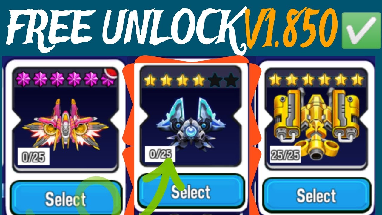 Unlock Rocketship space shooter crystal ship unlock | space shooter hack ||โ@its_sandeep ...