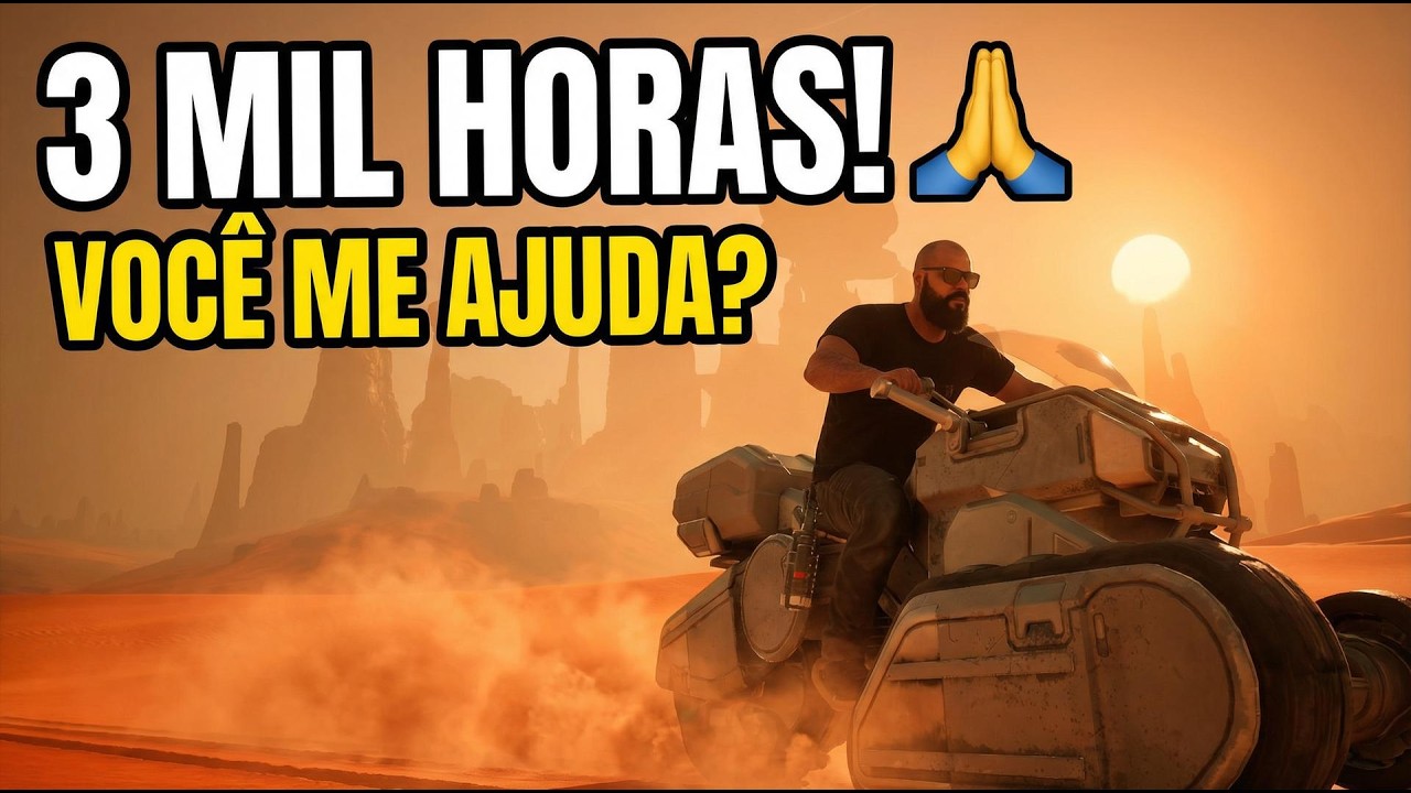 Dune Awakening: Consegui meu Moto, mas e a CNH? 😂 (Gameplay)