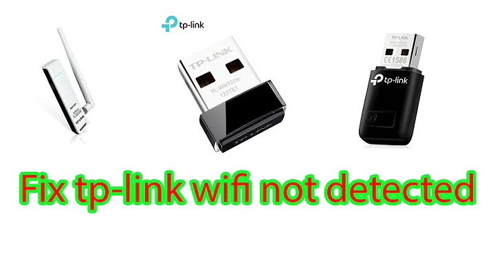 tp link wifi adapter not detecting networks