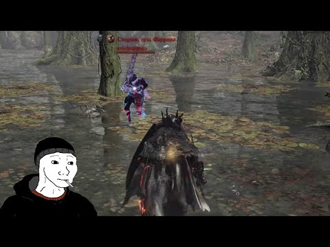 Видео: Dark Souls 3: Хитрый чувак...не ожидал такого)