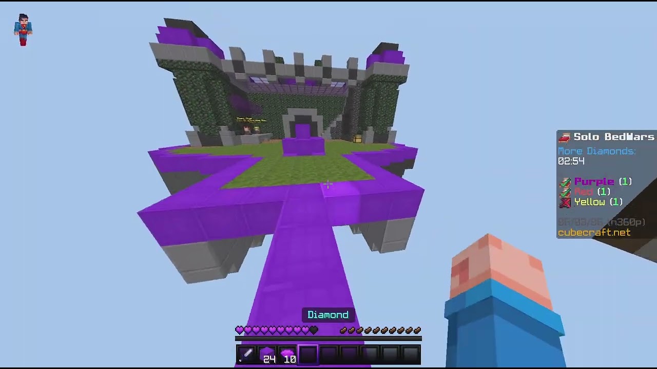 Minecraft Bedwars Cubecraft #2