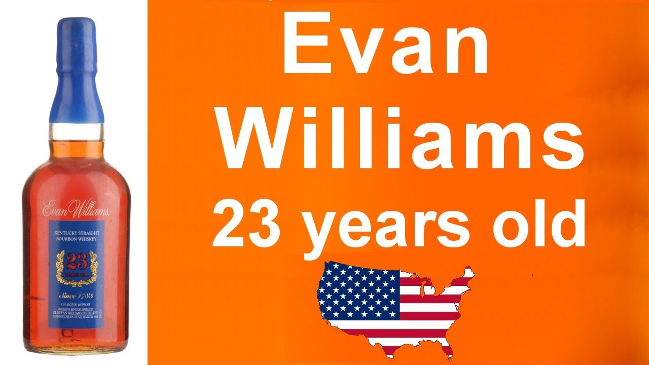 39 - Evan Williams 23 year old bourbon whiskey review from