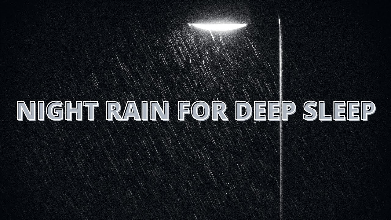 Rain Sounds For Sleeping One Hour No Thunder, Deep Sleep - YouTube