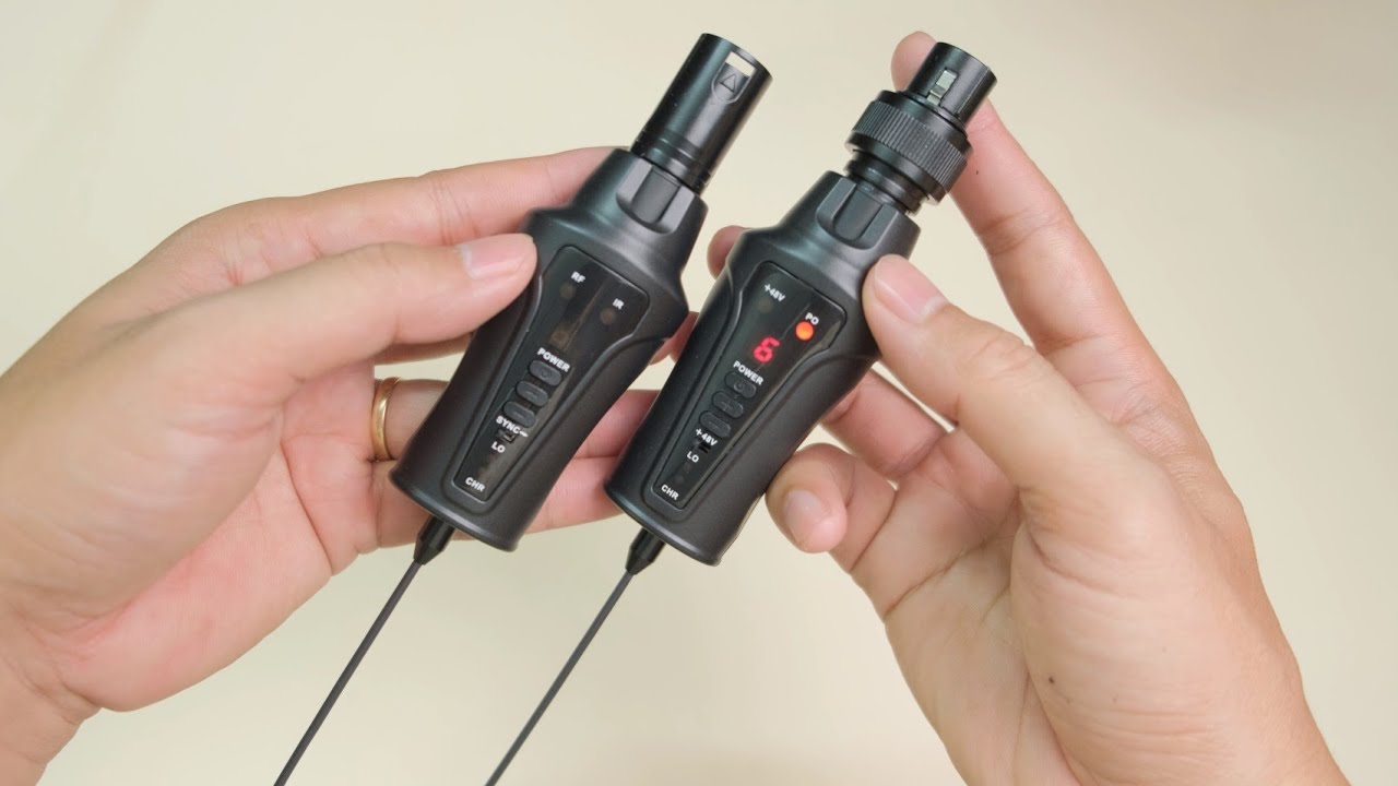 បំលែង XLR Mic ទៅជា Wireless ដោយប្រើ Kimafun Tranceiver System | 4K