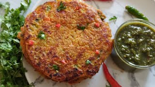 Oats Chilla/Healthy Breakfast Recipe-Weight loss recipe-oats veggies chile.