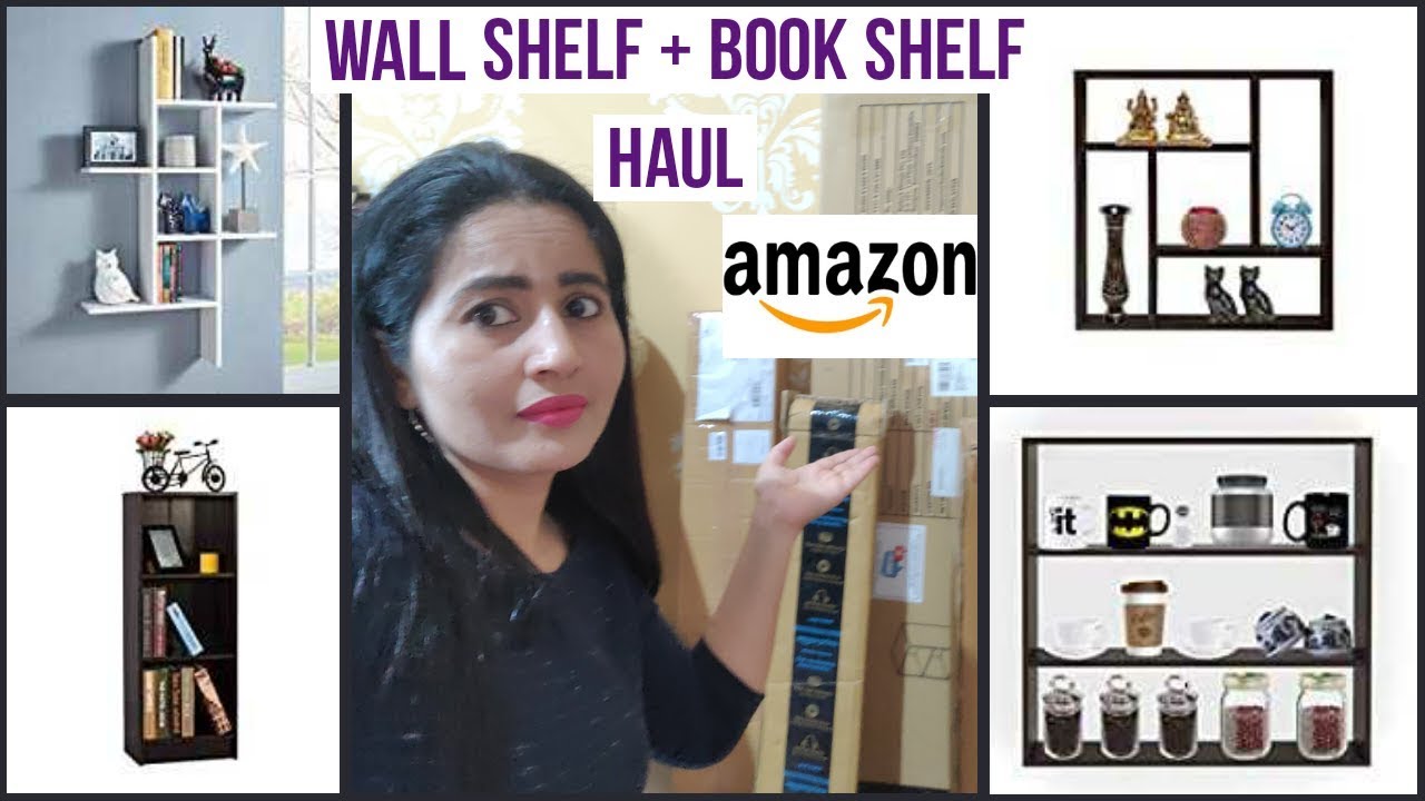 Amazon की बेहतरीन चीज़े Amazon Wall Shelf + Book Shelf Haul and Decor