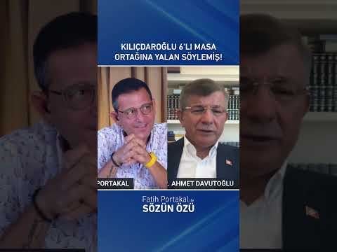 KILIÇDAROĞLU 6’LI MASA ORTAĞINA YALAN SÖYLEMİŞ! #shorts