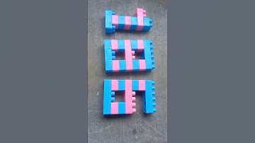 ASMR Building blocks lego / One hundred and eighty six