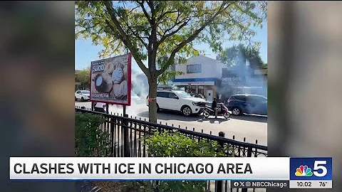 Arrests made during protest outside suburban ICE facility