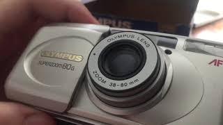 Olympus Superzoom 80G working demonstration