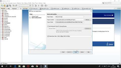 How to Create NetBeans Project