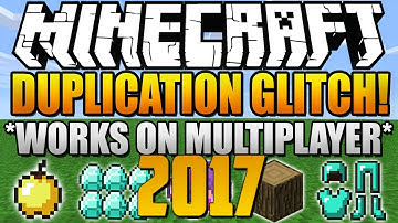 DUPLICATION GLITCH FOR SERVERS - 1.8, 1.9, 1.10, 1.11 (2017 Working)