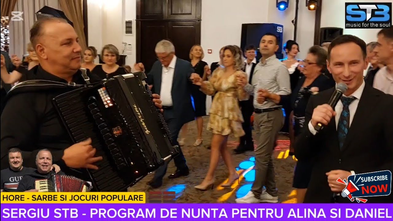 SERGIU STB - PROGRAM DE NUNTA PENTRU ALINA SI DANIEL