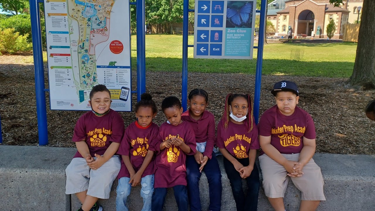 💥First Grade Detroit Zoo Trip Inkster Preparatory Academy 2022 YouTube