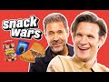 Matt smith  paddy considine are revolted by a us snack  snack wars  ladbible