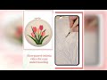 Review: Flowers Embroidery Craft Kits, DIY Punch Needle Kit, Punch Needle Embroidery Kits, Pun...