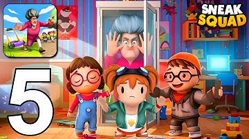 Sneak Squad: Partners in Prank - All Levels New Update Gameplay Walkthrough Part 5 (Android, iOS)