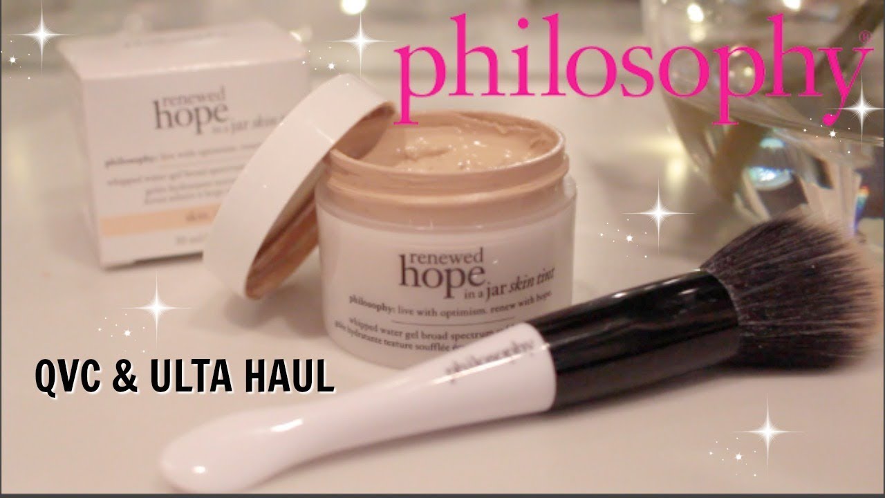 PHILOSOPHY SKINCARE & BEAUTY HAUL QVC & ULTA YouTube