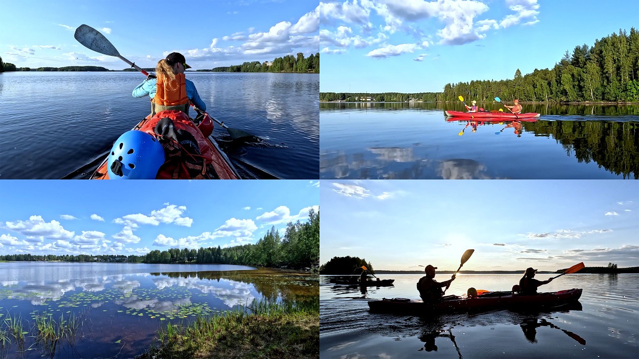 Водный поход по реке Шуя в Карелии. Сквозь пороги и тишину - 1ч.