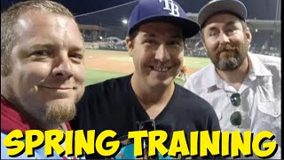 BASEBALL IS BACK -SPRING TRAINING WITH ADAM THE WOO & TAMPA JAY