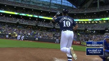 CHC@MIL: Nieuwenhuis connects for a solo dinger