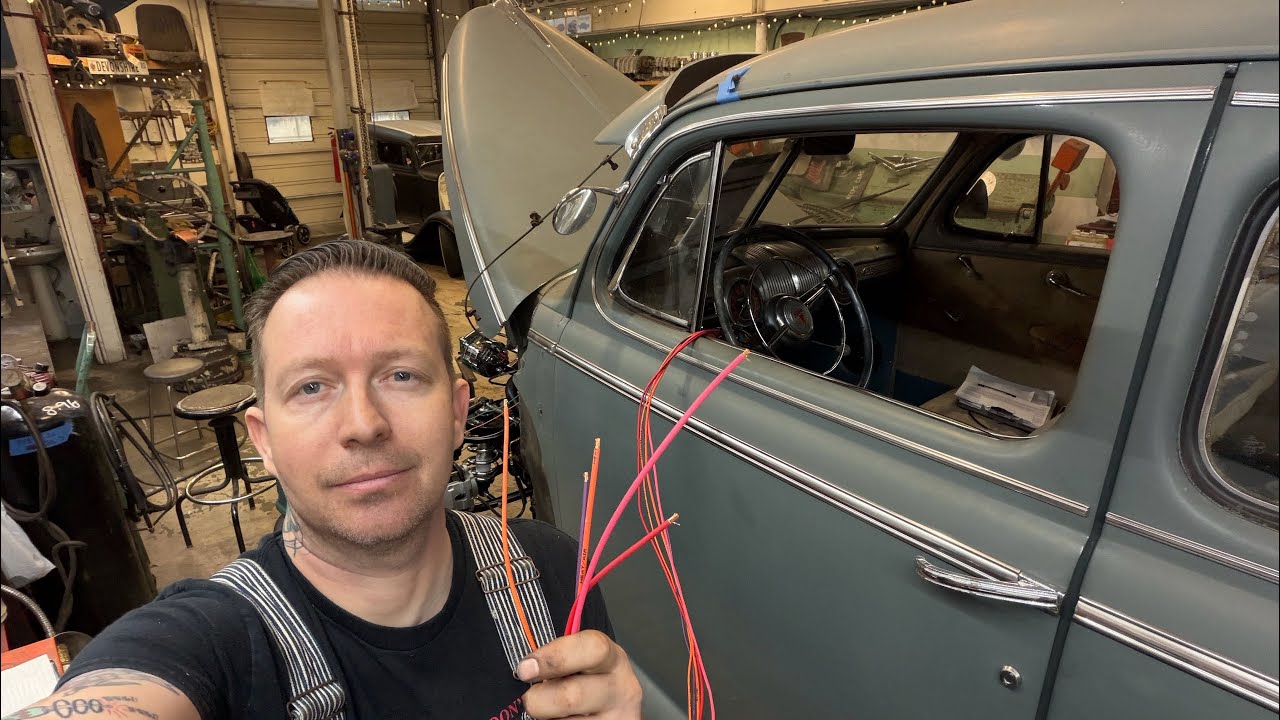 46 Ford Wiring Part 1. Ignition, Battery, Charging