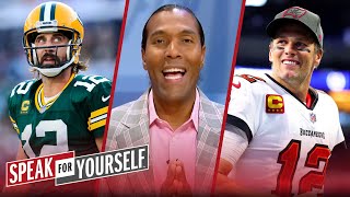 Will Tom Brady or Aaron Rodgers have a better 2022 season? | NFL | SPEAK FOR YOURSELF