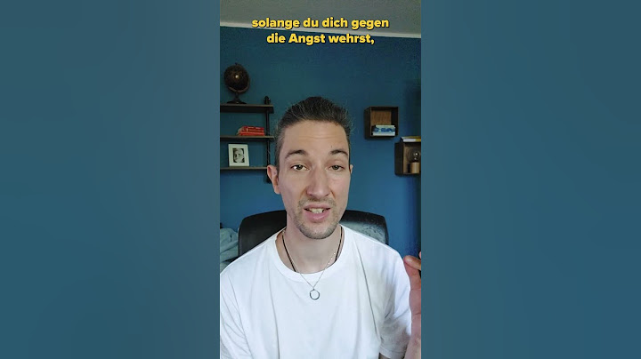 Angst / Angststörung überwinden - DAS musst du verinnerlichen!