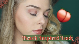 Peach Inspired Makeup Look | MAKEUP MONDAY - Lovey James