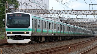 JRE231系107編成 970H 快速 上野行き JR常磐線 馬橋～北松戸 区間